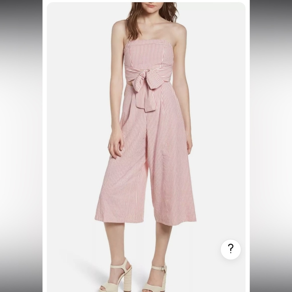 Everly Strapless Cutout Jumpsuit